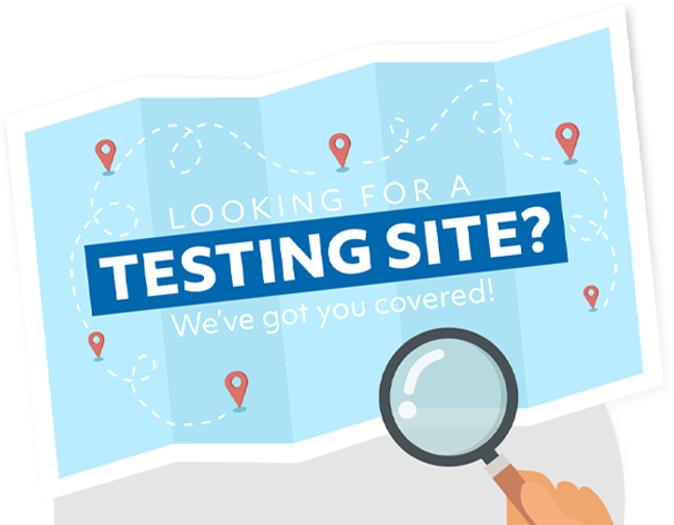 Looking for a testing site? We've got you covered!